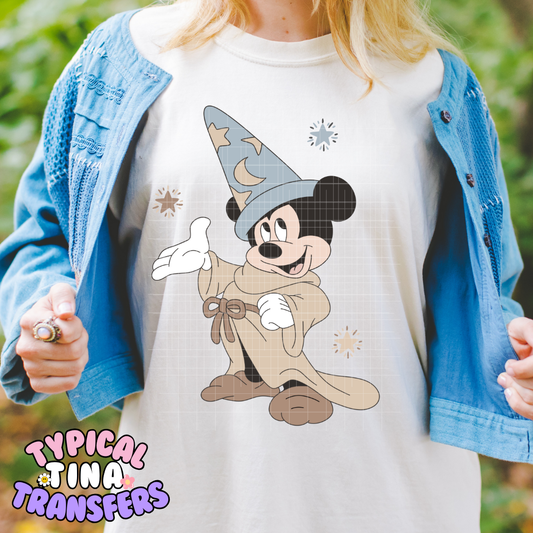 Sorcerer Neutral | DTF Screen Print | POD