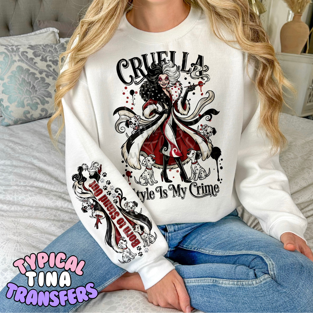 Style is my Crime | DTF Transfers | POD