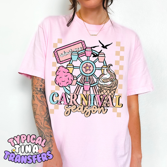 Carnival season | DTF Screen Print | POD