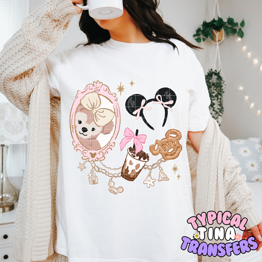 Teddy Coquette Magical | DTF Transfer | 15" Adult