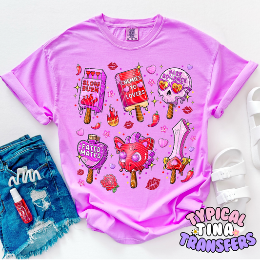 Ice Cream Books | DTF Transfer | POD