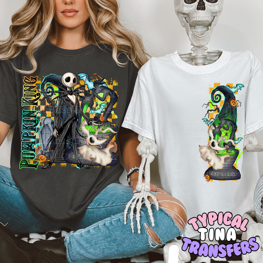 Pumpkin King | DTF Transfer | POD