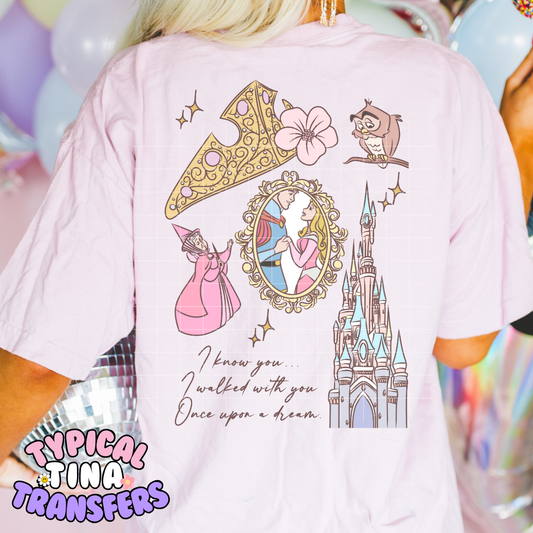 Walked with you once upon .. | DTF Transfer | POD