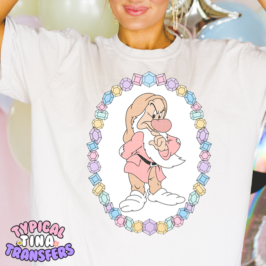 7 Guys Diamond Frame | DTF Screen Print | POD - Choose Design