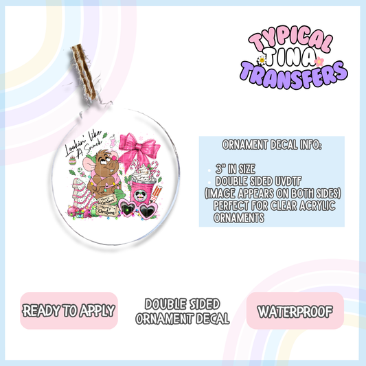 Gus lookin like a snack | 3" Ornament Decal | POD