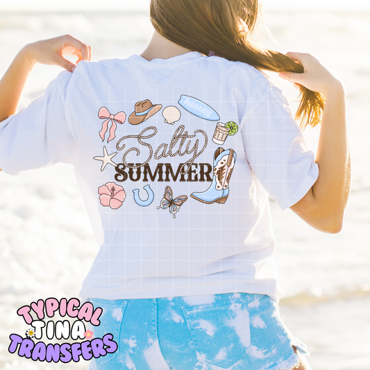 Salty Summer | DTF Transfer | POD