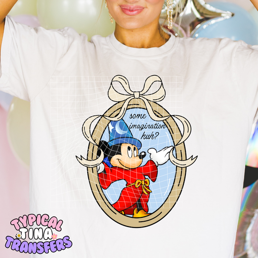 Some Imagination | DTF Screen Print | POD