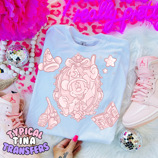 Pink Sorcerer Mick | DTF Transfer | POD