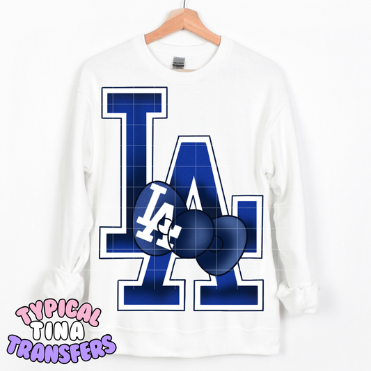 LA with bow | DTF Transfer | POD