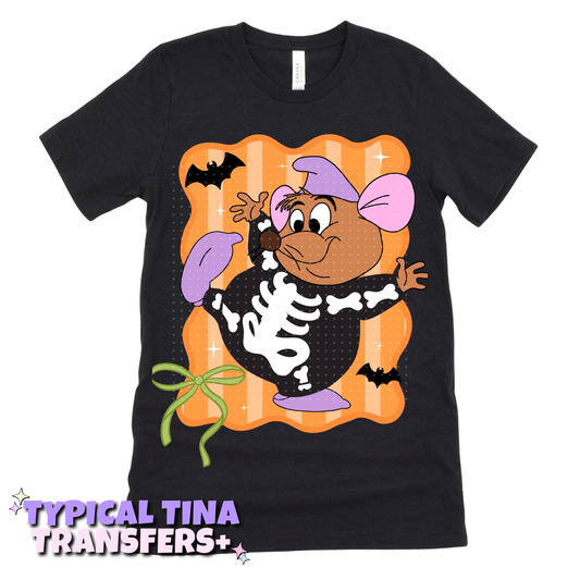 Sidekick Coquette Stripes Halloween | DTF Transfers | POD