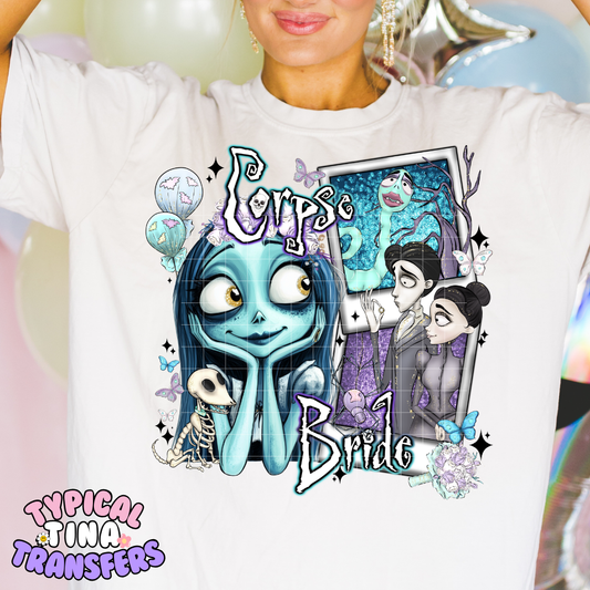 Polaroid Bride | DTF Screen Print | POD