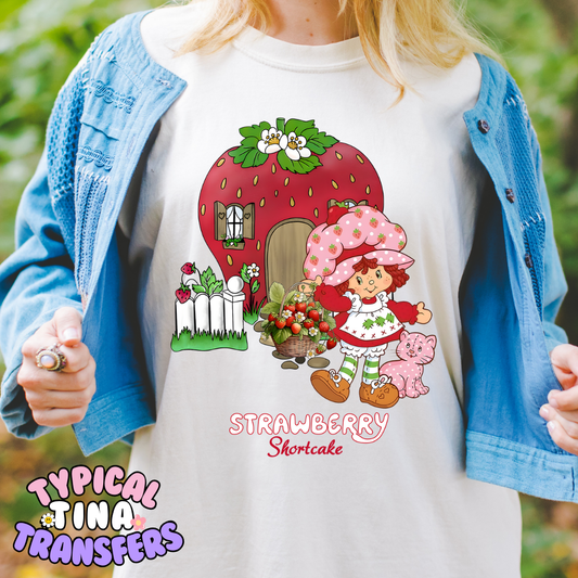 Larg Strawberry | DTF Transfer | POD