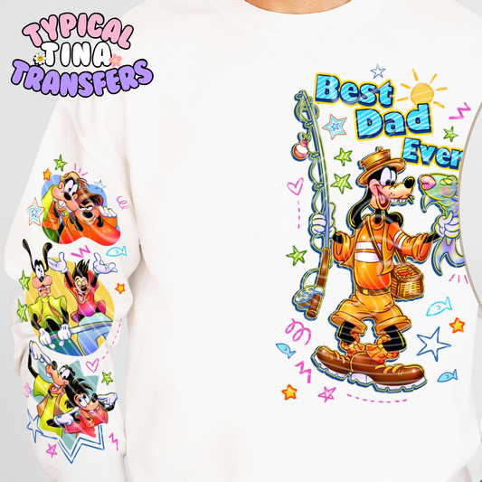 Best Dad Ever | DTF Transfer | POD