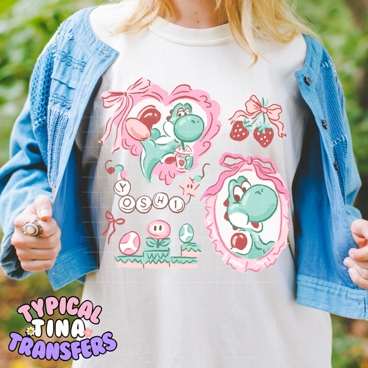 Yosh Gamer Frames | DTF Screen Print | POD