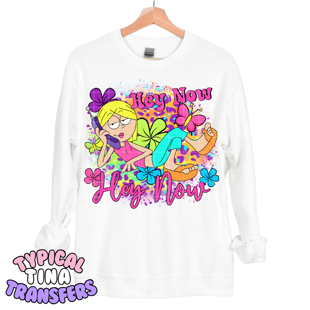 Hey Now Liz on the phone | DTF Transfers | POD