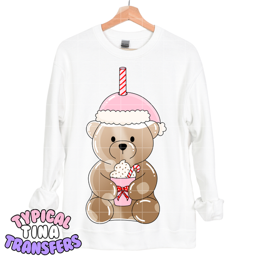 Famous Bear Cup in pink | DTF Transfers | POD