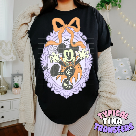 Purple and Orange Mick Frame | DTF Transfer | POD