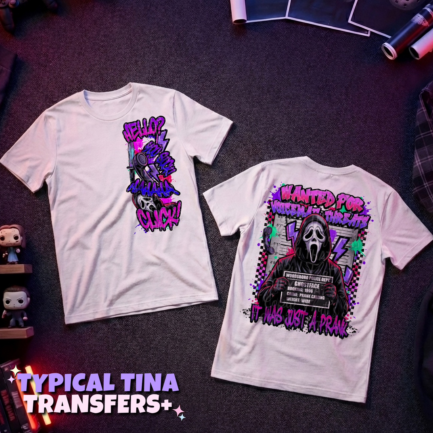 GF - wanted for VM threats | DTF Transfers | POD