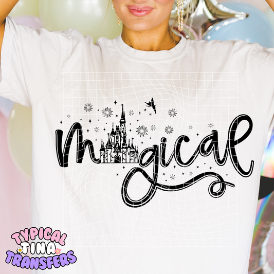 Magical | DTF Screen Print | POD - choose color