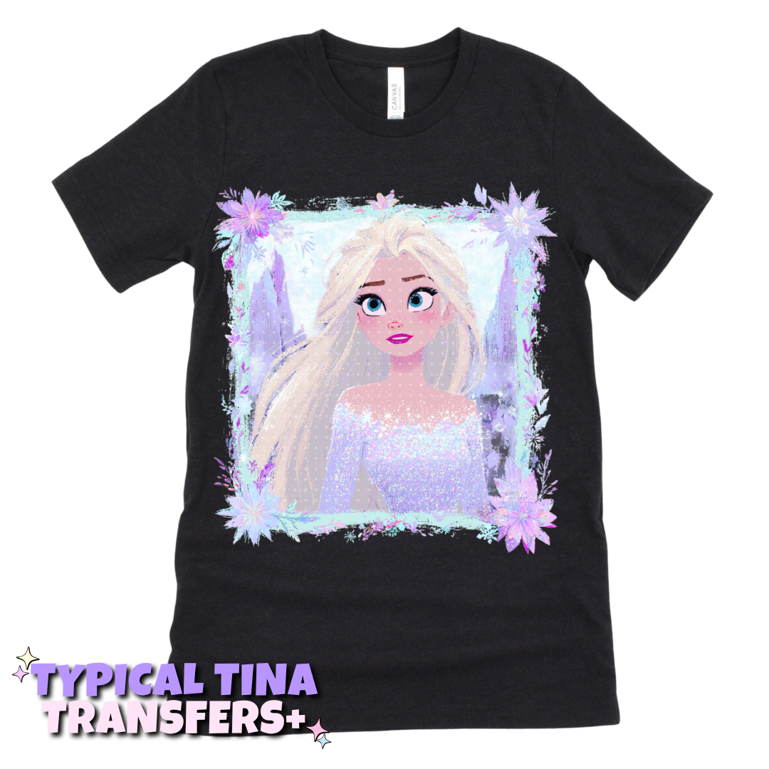 Painted Princess Portraits | DTF Transfers | POD