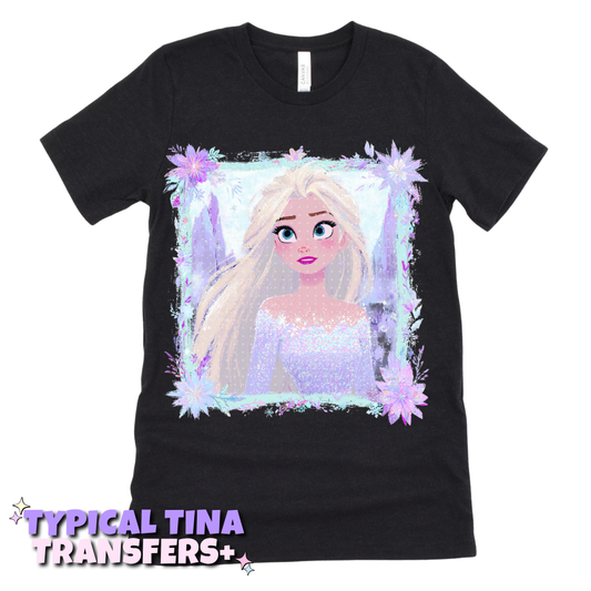Painted Princess Portraits | DTF Transfers | POD
