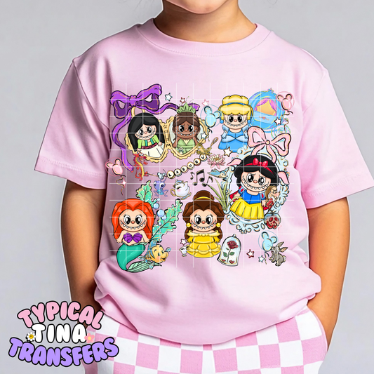 Lafu Princesses | DTF Transfer | POD