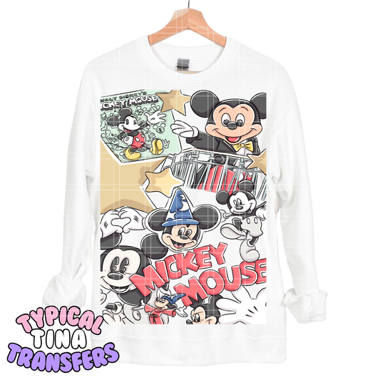 M Mouse Mural | DTF Transfers | POD