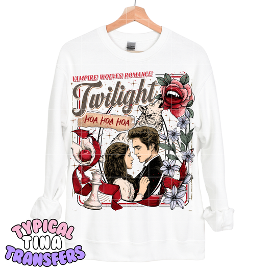 Vampires wolves romance! | DTF Transfers | POD