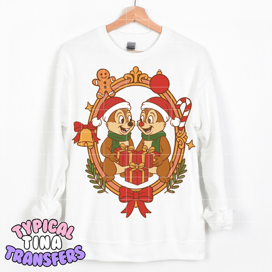 Winter Frames - Magical Characters | DTF Transfer | POD - pick design