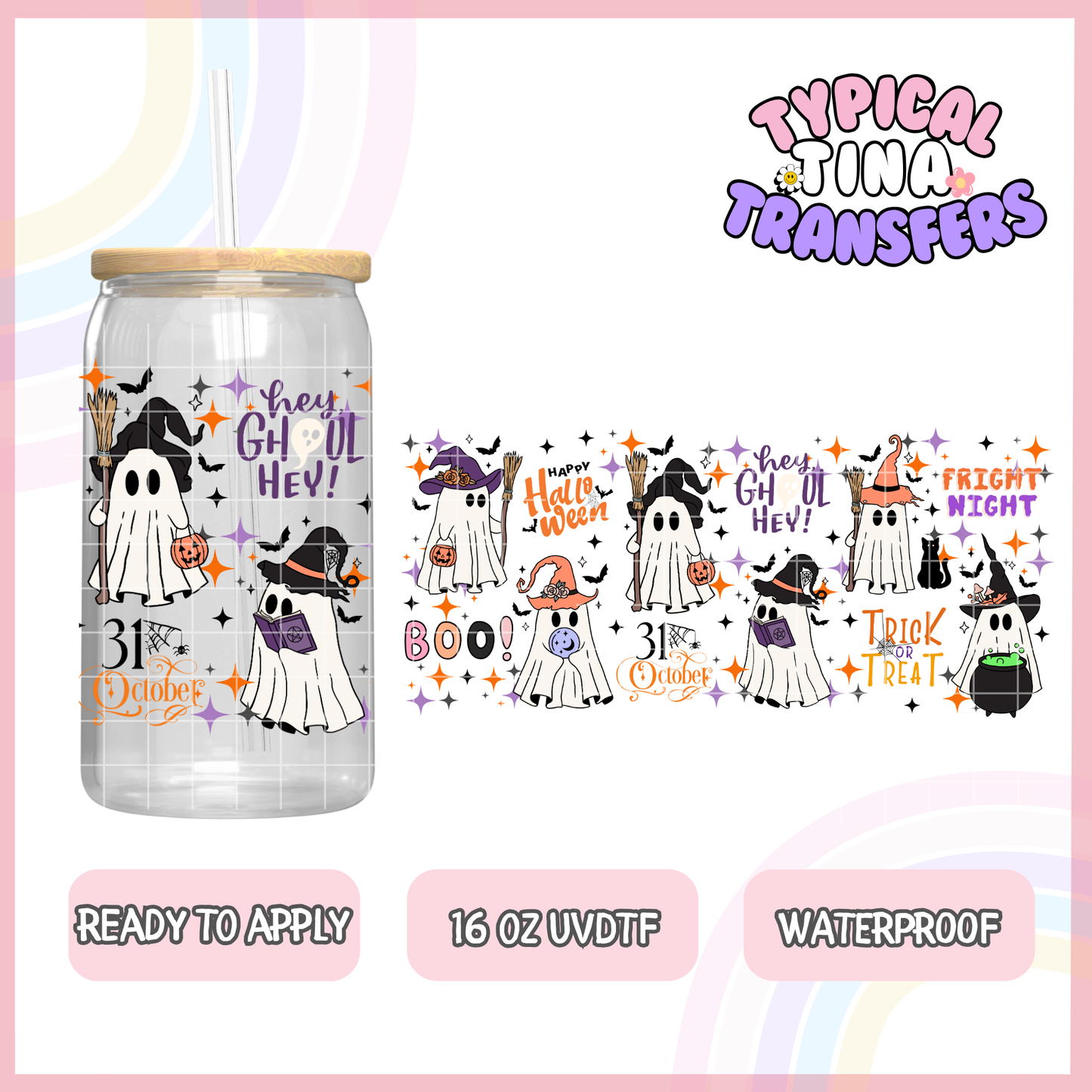 UVDTF #2092 | 16oz UVDTF Wrap | POD