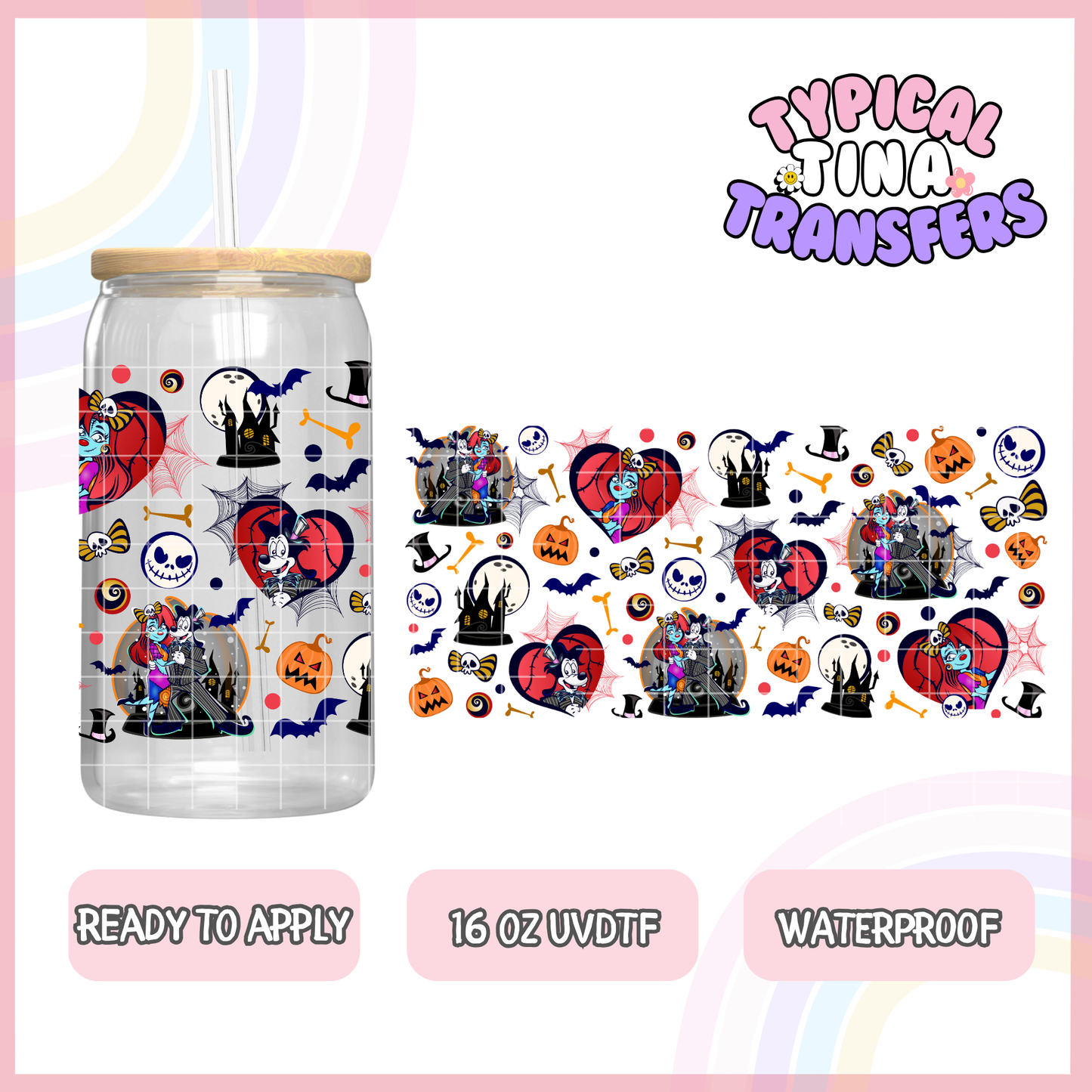 UVDTF #2099 | 16oz UVDTF Wrap | POD