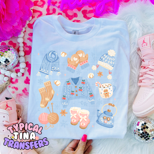 Winter Girl essentials | DTF Transfer | POD