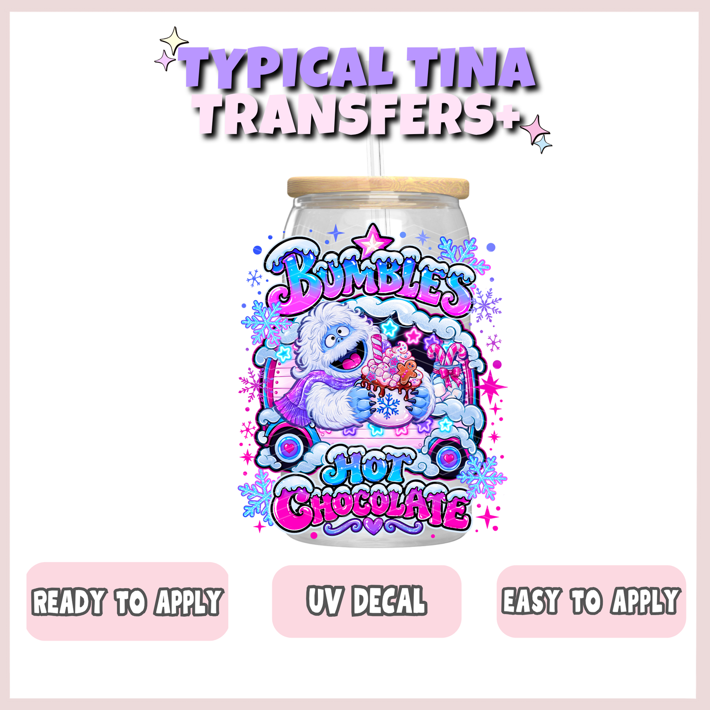 Hot chocolate |  UV decals | POD