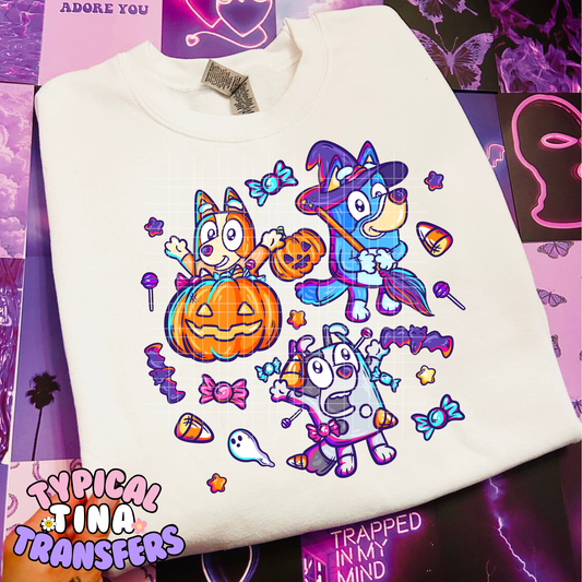 Pup Halloween Candy | DTF Transfer | POD