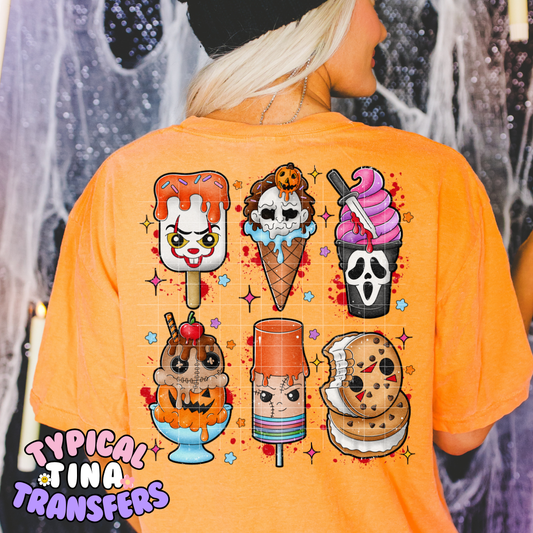 Horror Ice Cream | DTF Transfer | POD