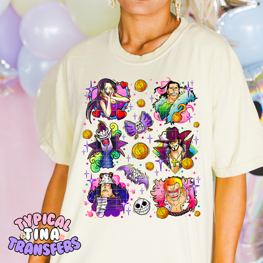 Bold Anime | DTF Screen Print | POD