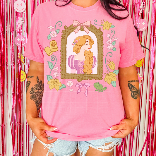 Rapun - Dainty Frames | DTF Screen Print | POD - choose design