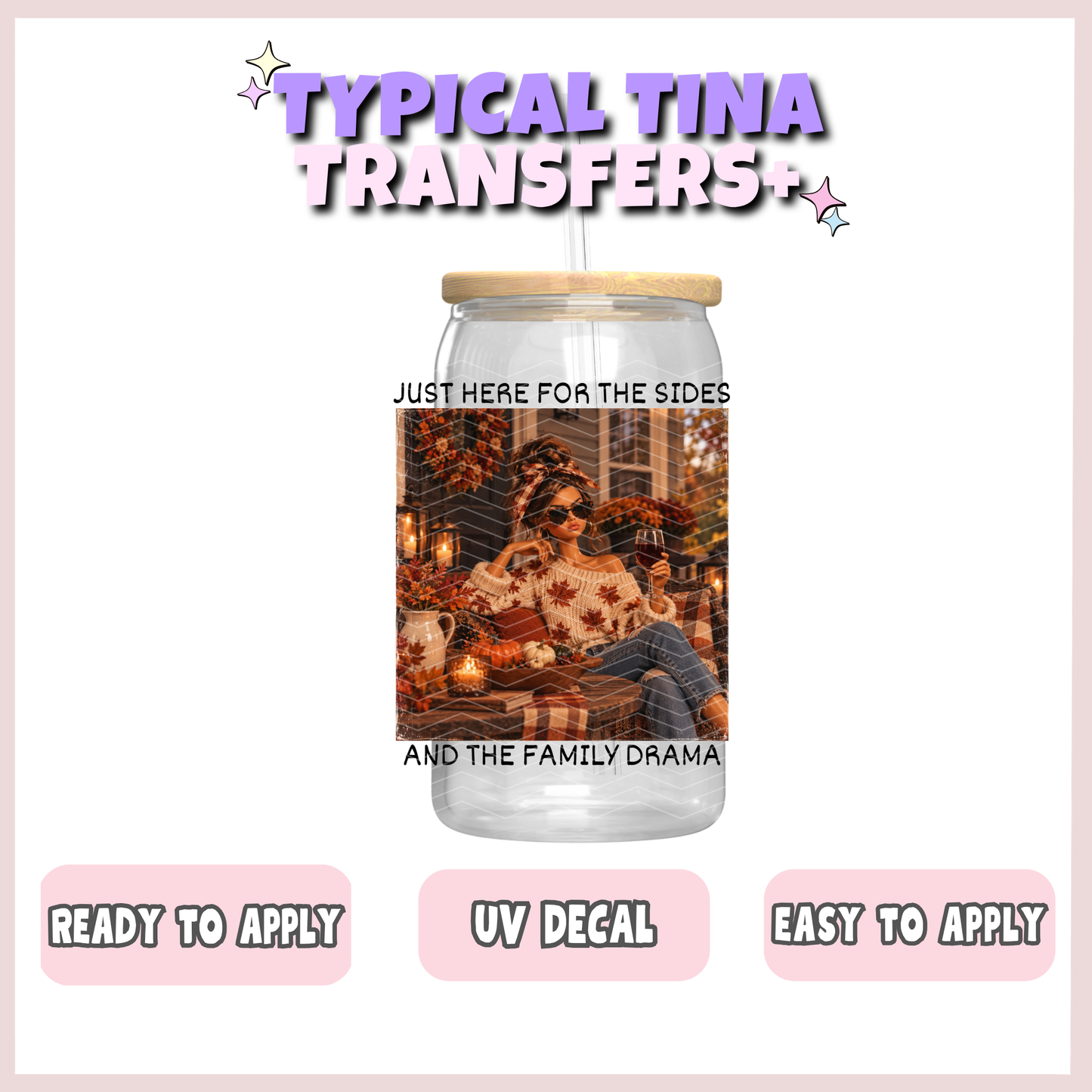 Just here for the sides and the family drama  UV decals | POD