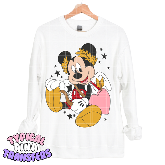 Cupid M Mouse | DTF Transfers | POD - choose design