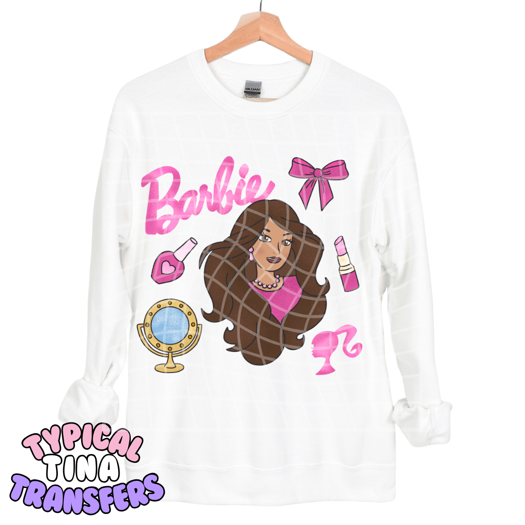 Barb Dolls with name | DTF Transfers | POD