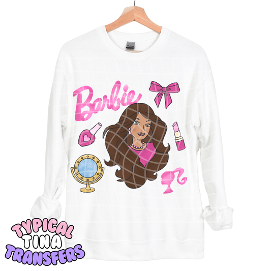 Barb Dolls with name | DTF Transfers | POD