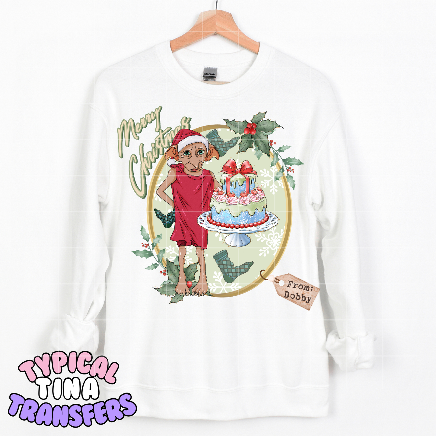 Merry Christmas Elf - Dob | DTF Transfer | POD