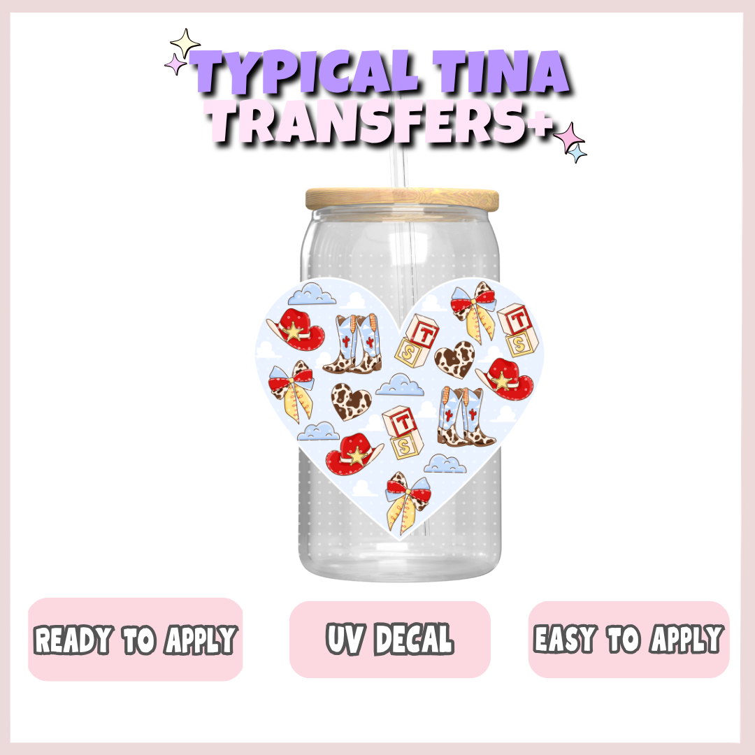 heart inspo toys | UV decals | POD