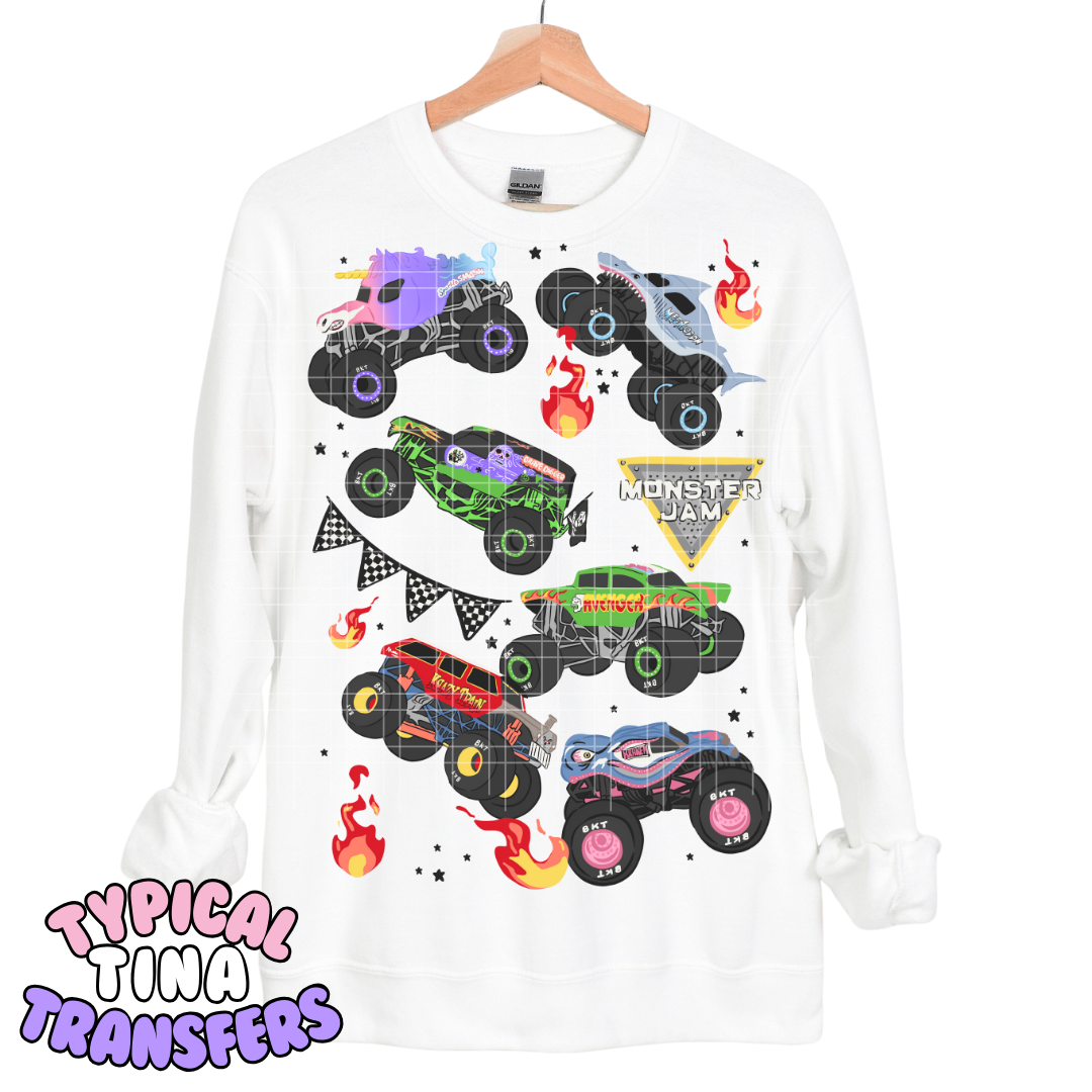 Giant Trucks | DTF Transfers | POD