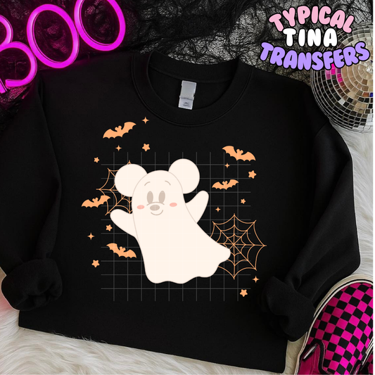 Neutral Flying Mick Ghost | DTF Transfer | 15" Adult