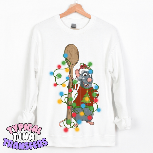 Festive Holiday Remy |  DTF Transfer | POD