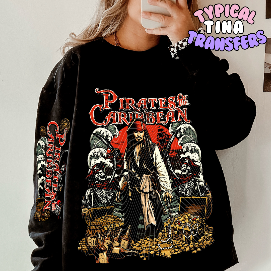 Pirate life - Jack  | DTF Transfers | POD