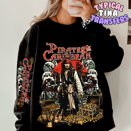 Pirate life - Jack  | DTF Transfers | POD