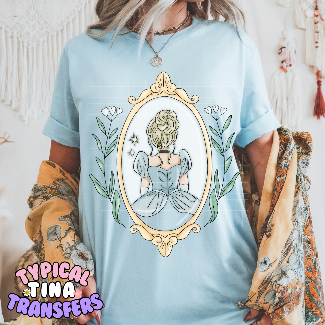 Princess Mirror C | DTF Screen Print | POD