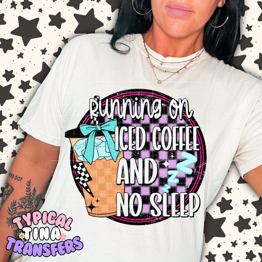 Suspect ice coffee and no sleep | DTF Transfer | POD